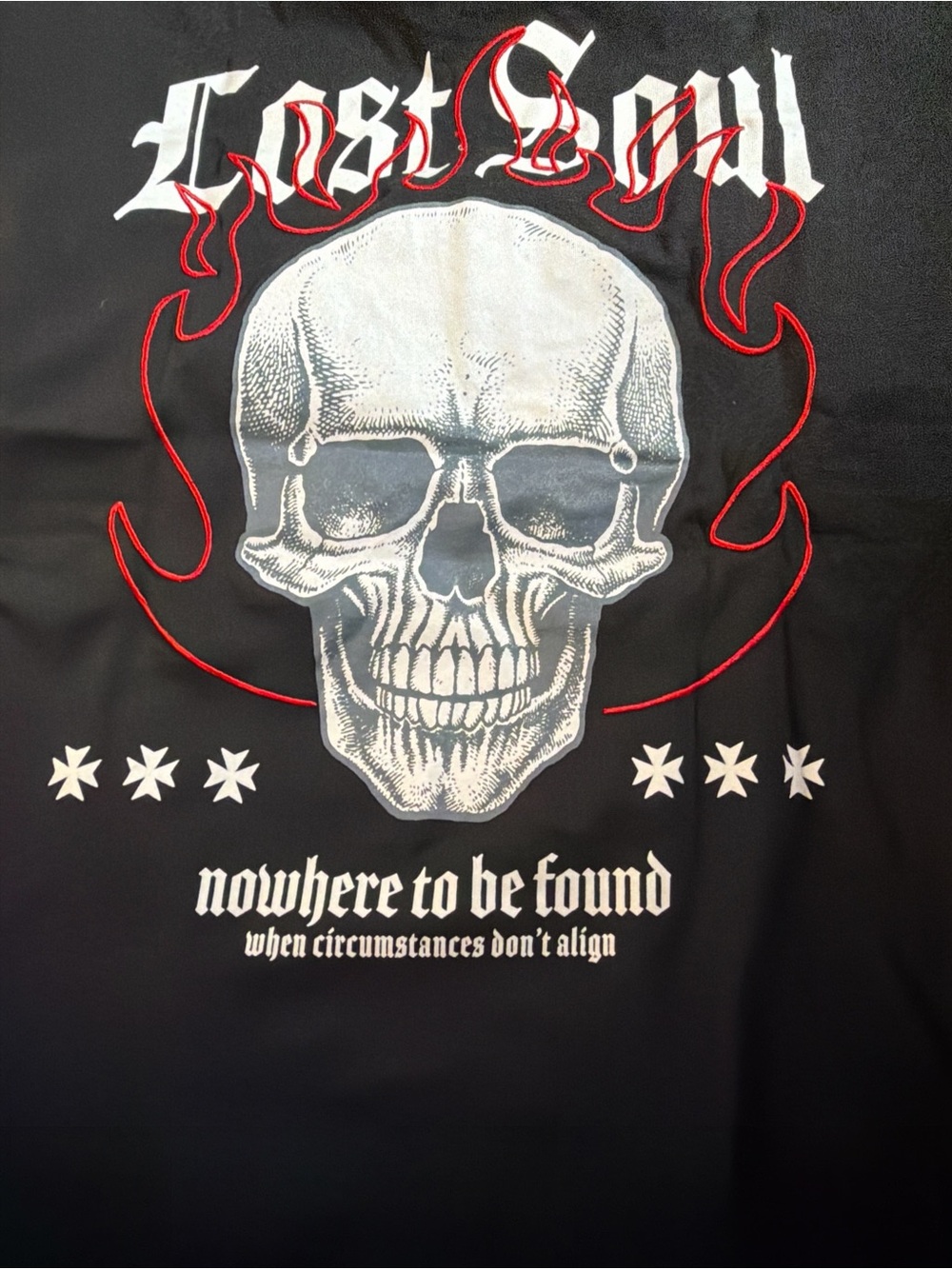 NWT Eighty-Eight Brand Lost Soul Skull Heavyweight Boxy Tee Black XL